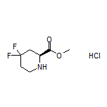 Methyl (S)-4,4-Difluoropiperidine-2-carboxylate Hydrochloride