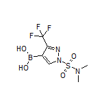 1-(N,N-Dimethylsulfamoyl)-3-(trifluoromethyl)pyrazole-4-boronic Acid