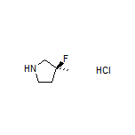 (S)-3-Fluoro-3-methylpyrrolidine Hydrochloride