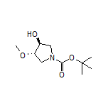 (3S,4S)-1-Boc-3-hydroxy-4-methoxypyrrolidine