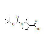 (2R,3S)-1-Boc-2-methylpyrrolidine-3-carboxylic Acid