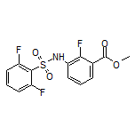 Methyl 3-(2,6-Difluorophenylsulfonamido)-2-fluorobenzoate