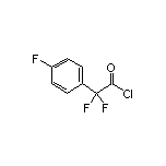 2,2-Difluoro-2-(4-fluorophenyl)acetyl Chloride