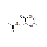 (R)-2-Acetamido-3-(acetylthio)propanoic Acid