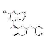 N-[(3R,4R)-1-Benzyl-4-methylpiperidin-3-yl]-2-chloro-N-methyl-7H-pyrrolo[2,3-d]pyrimidin-4-amine