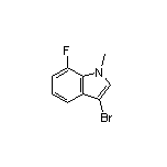 3-Bromo-7-fluoro-1-methylindole