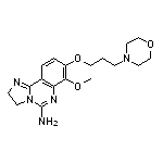 5-Amino-7-methoxy-8-(3-morpholinopropoxy)-2,3-dihydroimidazo[1,2-c]quinazoline