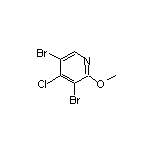 3,5-Dibromo-4-chloro-2-methoxypyridine