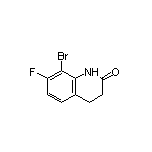 8-Bromo-7-fluoro-3,4-dihydroquinolin-2(1H)-one