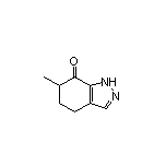 6-Methyl-5,6-dihydro-1H-indazol-7(4H)-one