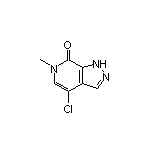 4-Chloro-6-methyl-1H-pyrazolo[3,4-c]pyridin-7(6H)-one