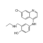 4-[(7-Chloro-4-quinolyl)amino]-2-[(ethylamino)methyl]phenol