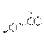 (E)-4-(3,4,5-Trimethoxystyryl)phenol