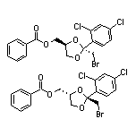 [cis-2-(Bromomethyl)-2-(2,4-dichlorophenyl)-1,3-dioxolan-4-yl]methyl Benzoate