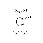 6-(Dimethoxymethyl)-2-hydroxynicotinic Acid