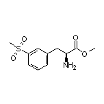 3-(Methylsulfonyl)-L-phenylalanine Methyl Ester