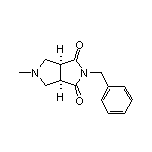 cis-5-Methyl-2-benzyl-2,4,5,6,3a,6a-hexahydro-2,5-diazapentalene-1,3-dione