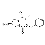 Methyl (2R,4S)-4-Amino-1-Cbz-pyrrolidine-2-carboxylate