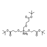 Di-tert-butyl 3,3’-[[2-Amino-2-[[3-(tert-butoxy)-3-oxopropoxy]methyl]propane-1,3-diyl]bis(oxy)]dipropanoate