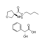 Butyl (R)-3-Aminotetrahydrofuran-3-carboxylate (R)-Mandelate