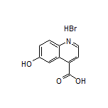 6-Hydroxyquinoline-4-carboxylic Acid Hydrobromide