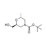 (2S,6R)-4-Boc-6-methylmorpholine-2-methanol