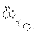 6-Amino-9-[2-(p-tolyloxy)propyl]-9H-purine