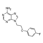 6-Amino-9-[2-(4-fluorophenoxy)ethyl]-9H-purine