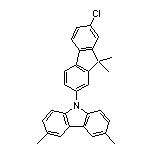 9-(7-Chloro-9,9-dimethyl-9H-fluoren-2-yl)-3,6-dimethyl-9H-carbazole