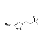 4-Ethynyl-1-(3,3,3-trifluoropropyl)-1H-pyrazole