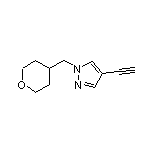 4-Ethynyl-1-[(4-tetrahydropyranyl)methyl]pyrazole