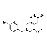 N,N-Bis[(6-bromo-3-pyridyl)methyl]-2-methoxyethanamine