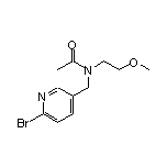 N-[(6-Bromo-3-pyridyl)methyl]-N-(2-methoxyethyl)acetamide