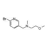 N-[(6-Bromo-3-pyridyl)methyl]-2-methoxy-N-methylethanamine