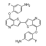 4,4’-[[2,2’-Bithieno[3,2-b]pyridine]-7,7’-diylbis(oxy)]bis(3-fluoroaniline)