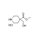 Methyl 4-(Hydroxymethyl)piperidine-4-carboxylate Hydrochloride