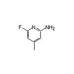 2-Amino-6-fluoro-4-methylpyridine