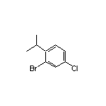 2-Bromo-4-chloro-1-isopropylbenzene