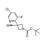 1-Boc-3-(5-chloro-3-fluoro-2-pyridyl)azetidine-3-carbonitrile