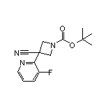 1-Boc-3-(3-fluoro-2-pyridyl)azetidine-3-carbonitrile