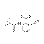 Methyl 2-Cyano-6-(2,2,2-trifluoroacetamido)benzoate