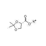 Potassium (S)-2,2-Dimethyl-1,3-dioxolane-4-carboxylate