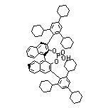 (R)-4-Hydroxy-2,6-bis(2,4,6-tricyclohexylphenyl)dinaphtho[2,1-d:1’,2’-f][1,3,2]dioxaphosphepine 4-Oxide