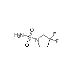 3,3-Difluoropyrrolidine-1-sulfonamide