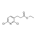 Ethyl 3-(2,6-Dichloro-3-pyridyl)propanoate