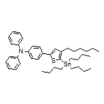 4-[4-Hexyl-5-(tributylstannyl)-2-thienyl]-N,N-diphenylaniline