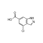 4-Chloroindazole-6-carboxylic Acid