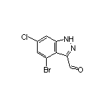 4-Bromo-6-chloroindazole-3-carbaldehyde