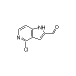 4-Chloro-5-azaindole-2-carbaldehyde