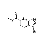 Methyl 3-Bromo-7-azaindole-6-carboxylate